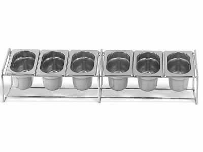 Presentador Cubetas Inox