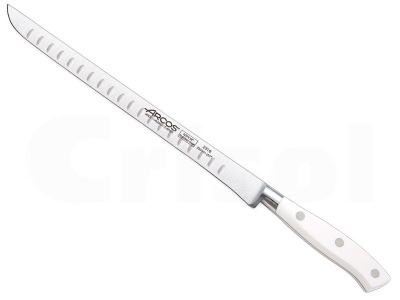 Cuchillo Jamonero alveolado Riviera Blanco