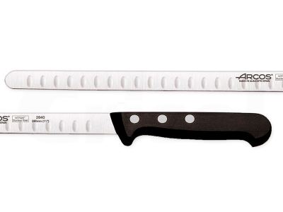 Cuchillo Salmón flexible alveolado Universal