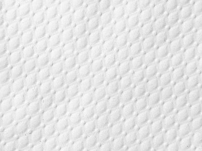 Mantel gofrado rombo blanco