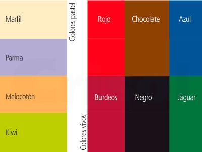 Caminos de mesa Dry Tissue / Airlaid colores