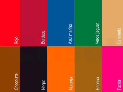 Mantelines Double Point® colores vivos