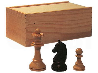 Fichas Ajedrez madera Nº 4