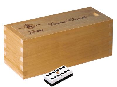 Dominó Chamelo Marfilina caja madera