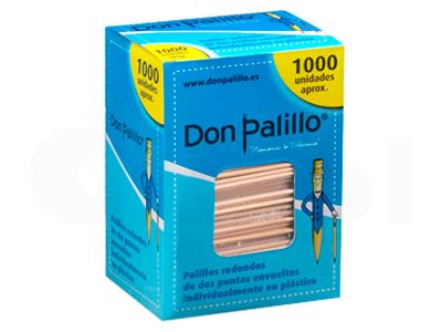 Palillos enfundados plástico