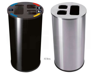 Papelera reciclaje Triselectivo