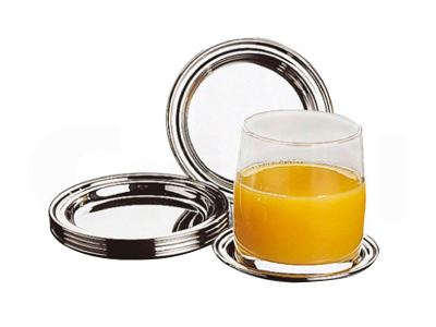 Set posavasos inox