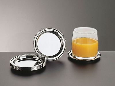 Set posavasos inox