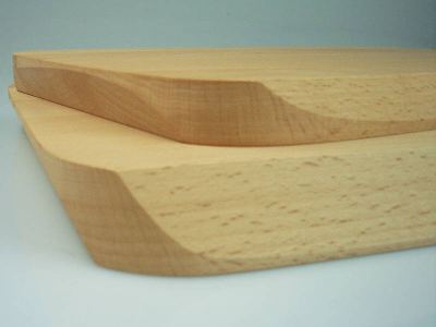 Tabla de madera de haya maciza