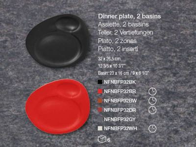 Plato Nabur 2 zonas NEOFUSION