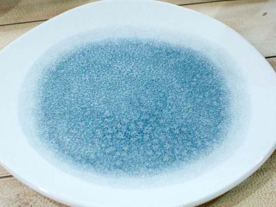 Raku Topaz Blue