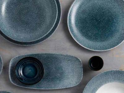 Raku Topaz Blue