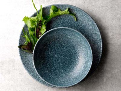 Raku Topaz Blue