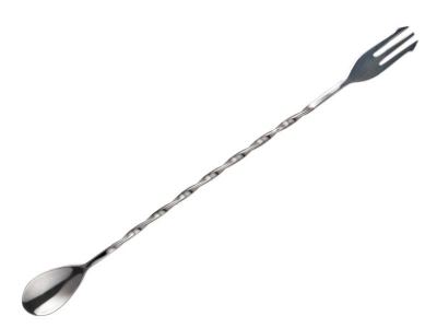 Cucharilla cóctel tridente