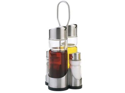 Vinagrera Lux 4 piezas