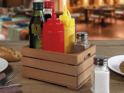 Mini caja madera alta