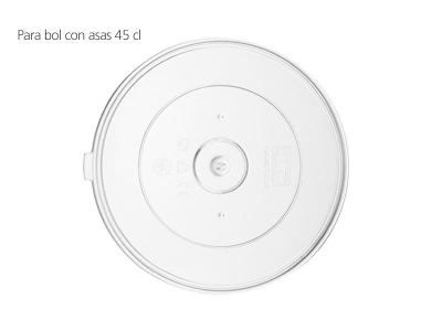 Tapa bol 45/60cl PC/PP/PET
