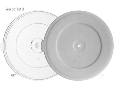Tapa bol 45/60cl PC/PP/PET