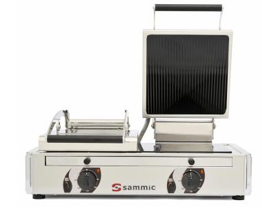 Plancha Vitro-Grill lisa-acanalada