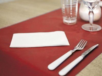 Caminos de mesa Spunbond colores plegado V