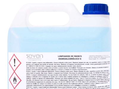 Garrafa gel hidroalcohólico 5 Litros