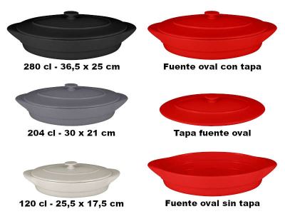 Chef's Fusion Fuente oval