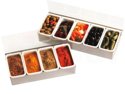 Cajas condimentos Inox