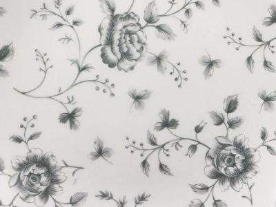 Vintage Prints Rose Chintz Grey