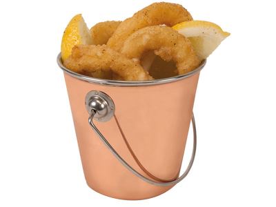 Mini-cubo plateado