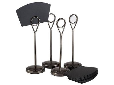 Set 4 peanas portatarjetas