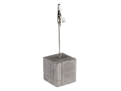 Set 4 pinzas cubo hormigón