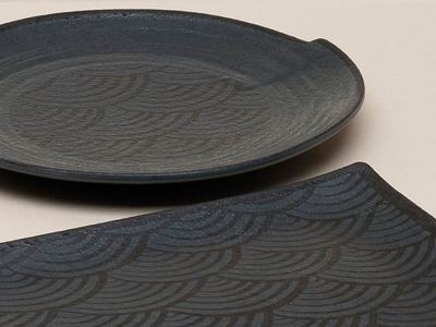 Vajilla melamina Dark Wave