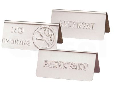 Placas de mesa Inox