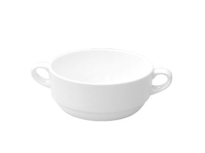 Bol consomé apilable White