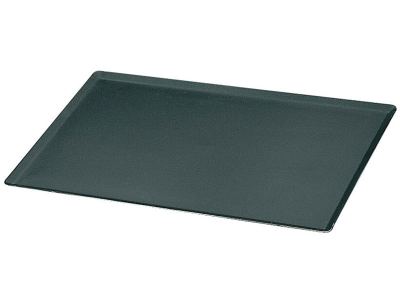 Placa pastelera de acero pavonado