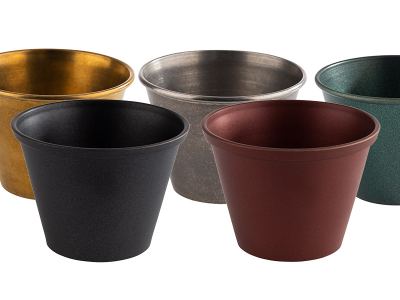 Set 6 boles Dip alto acero
