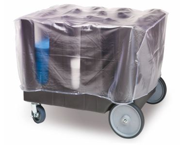 Carro ajustable para platos