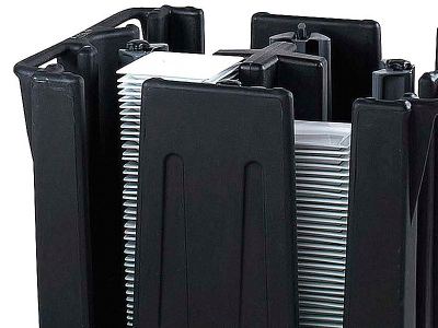 Carro ajustable para platos