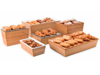 Bandeja/tapa caja GN bambú