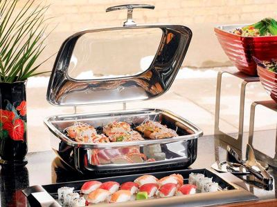 Chafing dish sobremesa