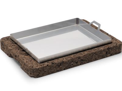 Llauna rectangular con asas