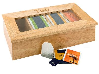 Cajas té rectangular