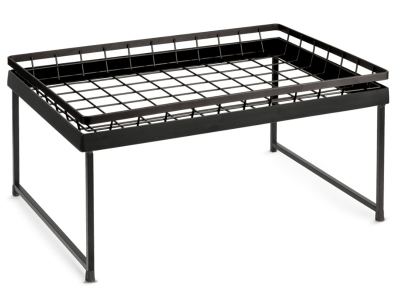 Cesta metálica rectangular