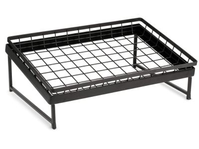 Cesta metálica rectangular