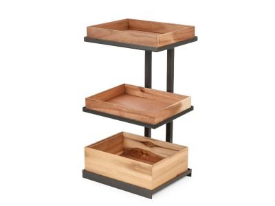 Stand rectangular 3 niveles