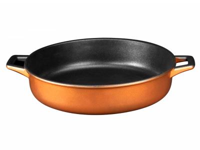 Cazuela baja Bronce