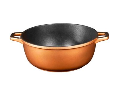 Cazuela alta Bronce