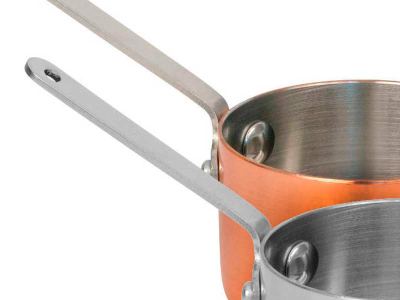 Mini cazo inox