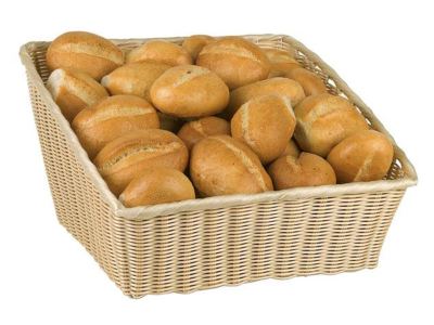 Cesta panecillos inclinada