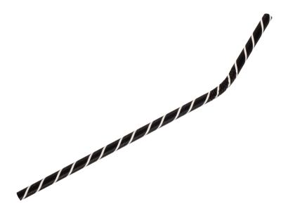Caña de papel flexible